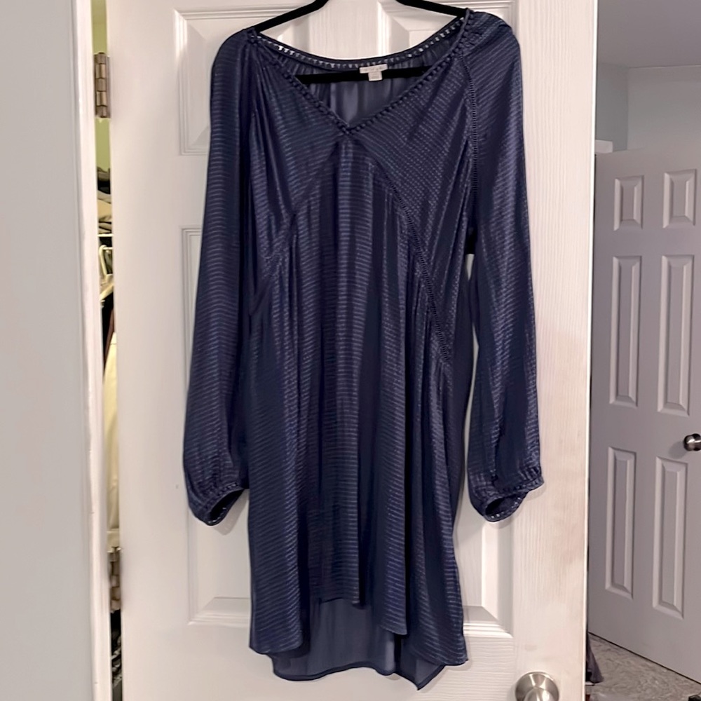 Gorgeous dark cornflower blue dress